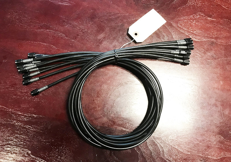 Braided Hose Assemblies (Available 2' - 10' Long) 13900