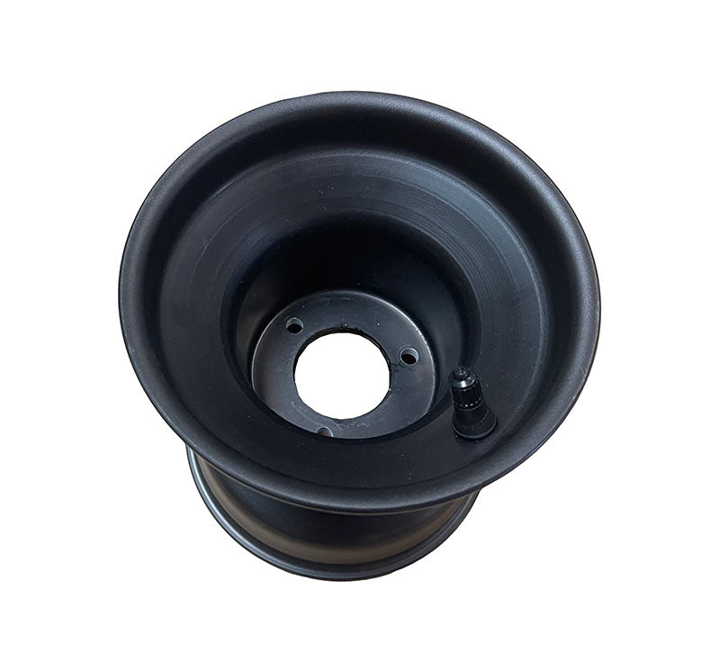 6"D x 6"W Black Anodized Wheel 14327B