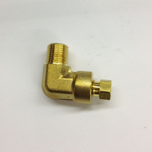 1/8"NPT - 1/8"T 90 degree Compression Fitting elbow 44840