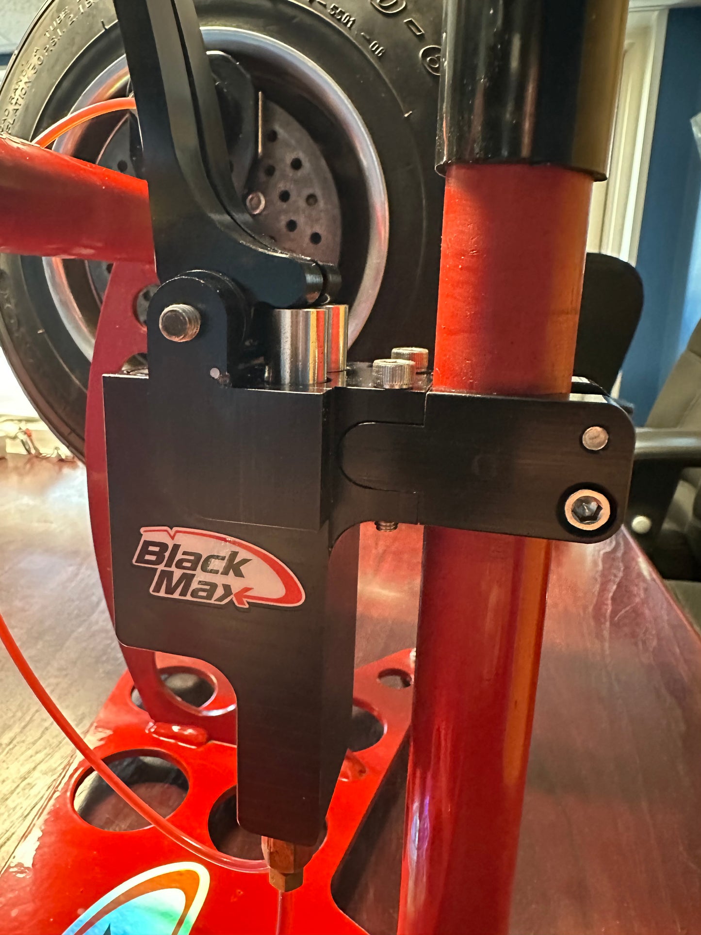 Master Cylinder Assembly Stick Mount Dual Lever (1.000", .875", .750" REMOVABLE MOUNT #46005ABC (***New Figer Tip Grips***)
