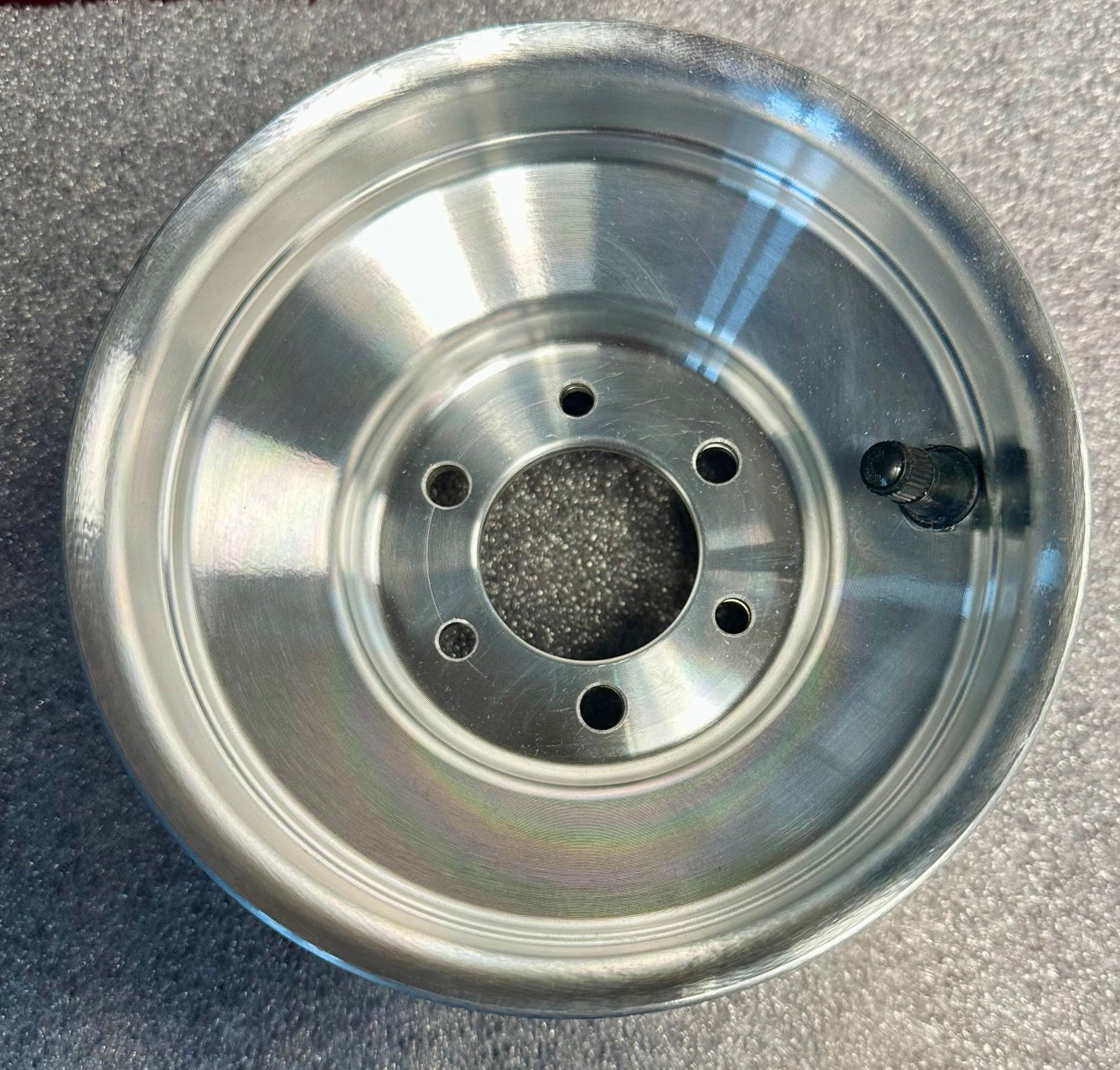 6"D x 4"W Polished Wheel 14308B