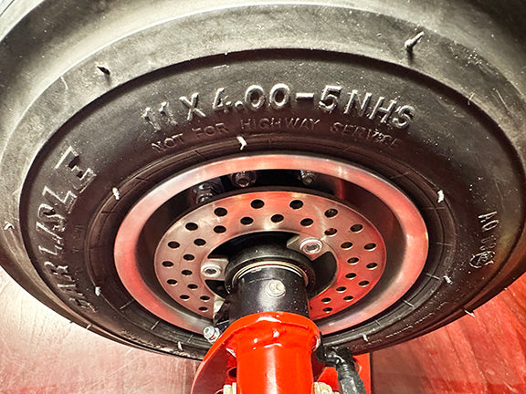 5/8 Black Max Brake Kit (.625") (For 5" Diameter Wheel)